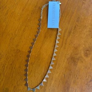 Elizabeth Lyn Gold Triangle Necklace